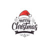 Merry Christmas Santa Cap Vector