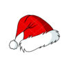Santa Claus Cap Vector