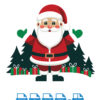 Santa Claus Cartoon Vector