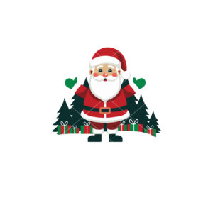 Santa Claus Cartoon Vector