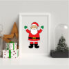 Santa Claus Cartoon Vector Design