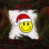 Smiley Face Santa Vector Christmas Vector
