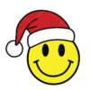 Smiley Face Santa Vector Christmas Vector