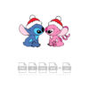 Stitch And Angel Christmas Vector Cut File Cricut Vector