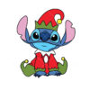 Stitch Elf Vector Christmas Vector Cut File Cricut Vector