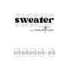 Sweater Weather Vector