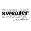 Sweater Weather Vector