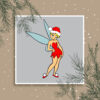 Tinker Bell Santa Vector Fairy Vector Christmas Vector Cut File Cricut Vector