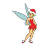 Tinker Bell Santa Vector Fairy Vector Christmas Vector Cut File Cricut Vector