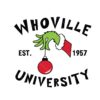 Whoville University Vector Christmas Vector