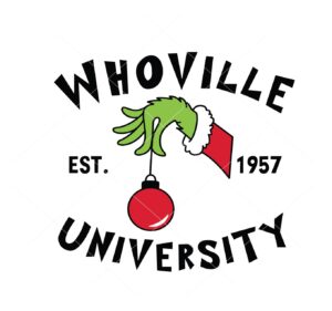 Whoville University Vector Christmas Vector