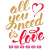 All You Need Is Love Vector