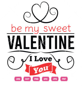 Be My Sweet Valentine Vector