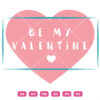 Be My Valentine Vector