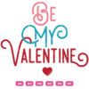 Be My Valentine Vector Design