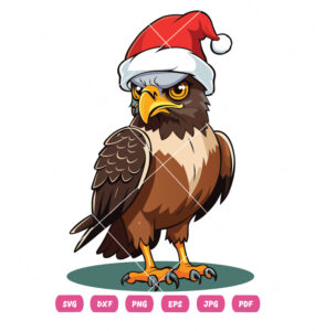 Cartoon Hawk Vector Design