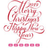 Christmas Happy New Year Vector