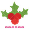Christmas Holly Berry Vector