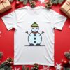 Christmas Snowman Vector