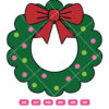 Christmas Wreath Generic Vector