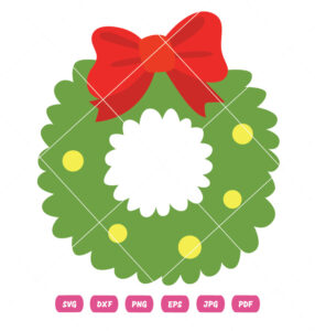 Christmas Wreath Generic Vector Design