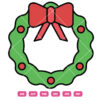 Christmas Wreath Vector