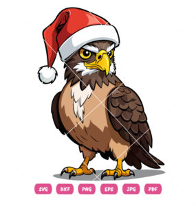 Creative Cartoon Hawk Vector Design