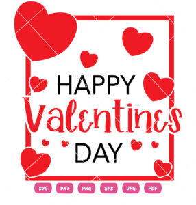 Creative Happy Valentines Day Vector