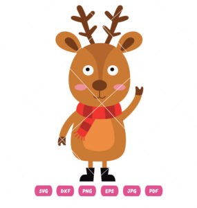 Cute Deer Vector