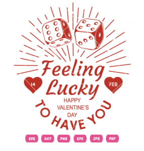 Feeling Happy Valentine Vector