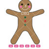 GingerBread Man Vector