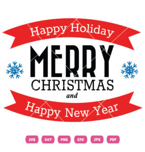 Happy Holiday Christmas Vector