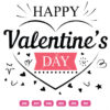 Happy Valentine Day Vector Design