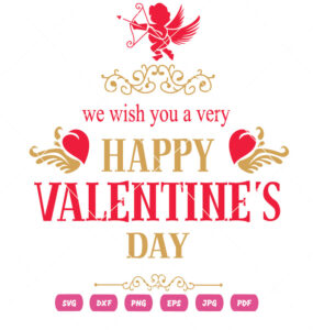 Happy Valentine Vector Design