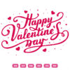 Heart Vector With Valentine Design