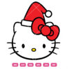 Hello Kitty Christmas Vector