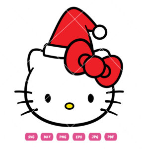 Hello Kitty Christmas Vector