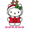 Hello Kitty Christmas Vector Christmas File Cricut Vector