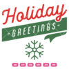 Holiday Greeting Vector