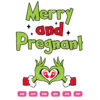 Merry And Pregnant Vector