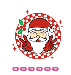 Merry Christmas Santa Vector Design