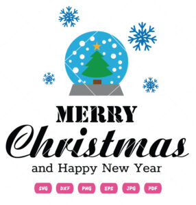 Merry Christmas Tree Vector