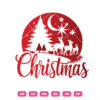 Merry Christmas TypoGraphy Vector