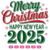 Merry Christmas Vector 2025 Design