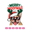 Merry Christmas Woofmas Dog Vector