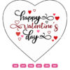 Royal Happy Valentine Day Vector