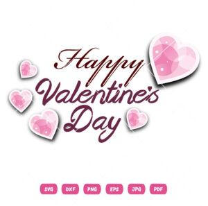 Royalty Happiest Valentines Day Vector