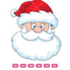 Santa Head Vector