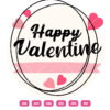 Stylish Valentine Logo Vector Design
