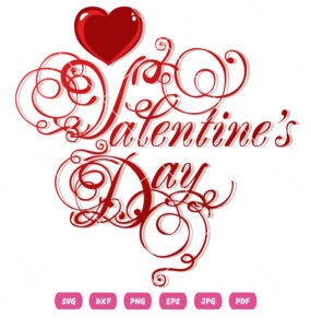 Stylish Valentines Day Vector